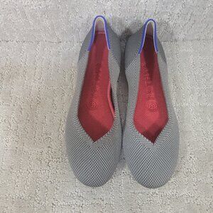 Rothy’s The Flat Charcoal Gray Slip On Ballet Flats Shoes Women's Size 7, 10